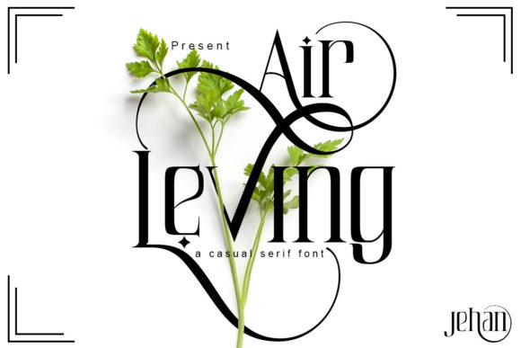 Air Leving: A Stylish Serif for Business Branding