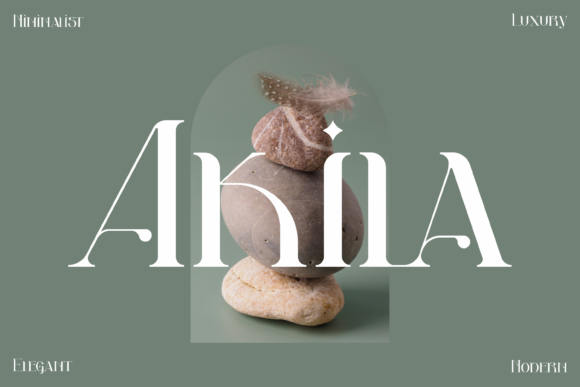 Akila: A Luxurious Serif Font