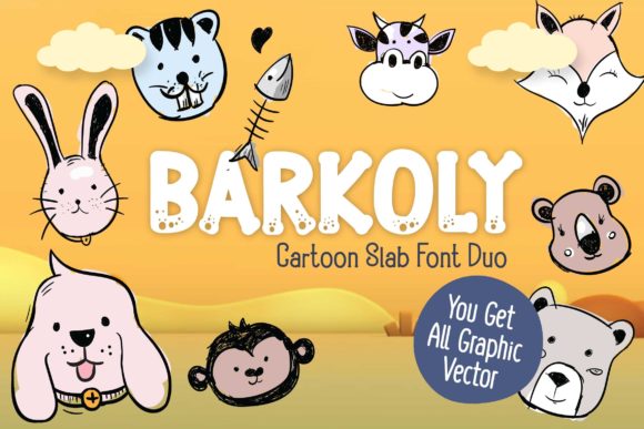 Barkoly: A Versatile Decorative Typeface