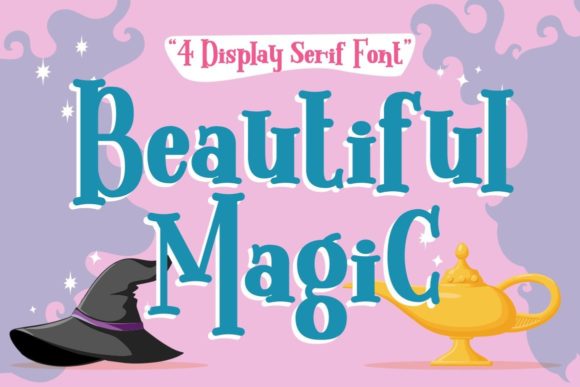 Beautiful Magic Font for Web Design