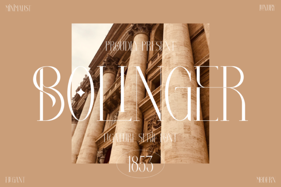 Bolinger: A Serif Font for Elegant Design