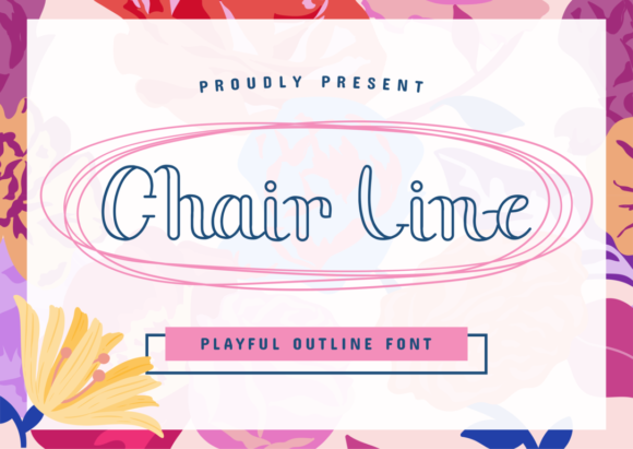 Chair Line Font for Professional Branding