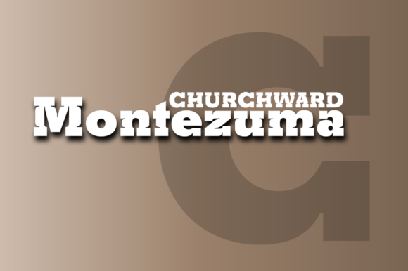 Churchward Montezuma: A Serif Font That Shines