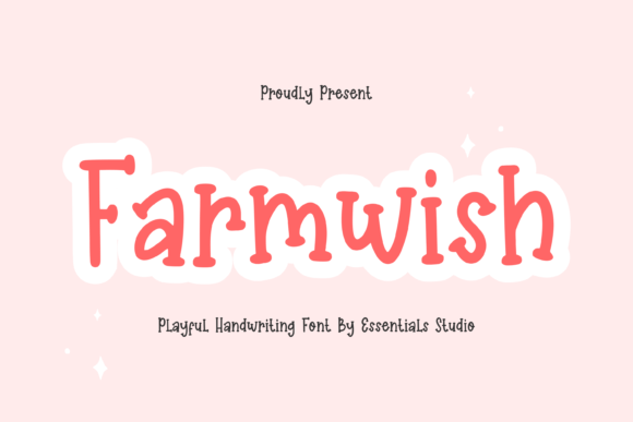 Farmwish: A Playful Serif Font