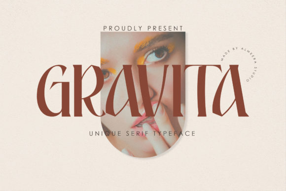 Gravita: A Serif Font for Web Design