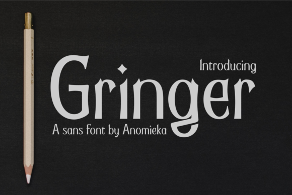 Gringer: A Stylish Serif Font