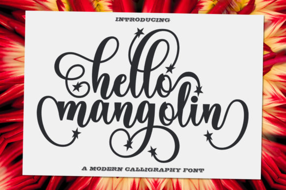 Hello Mangolin: A Stylish Serif for Business