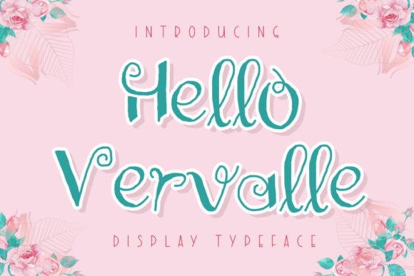 Hello Vervalle: A Bold Serif for Creative Campaigns