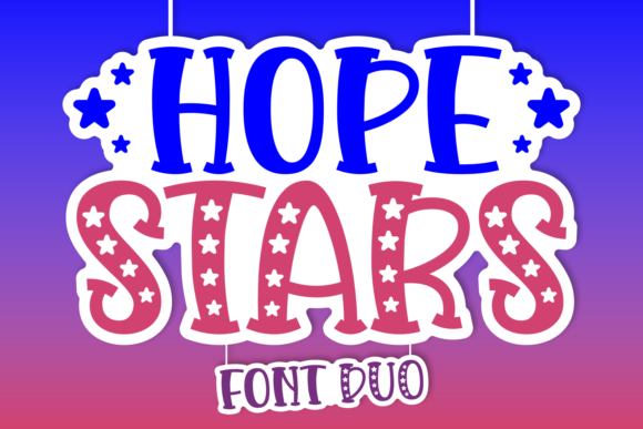 Hope Stars: A Serif Font for Elegant Design