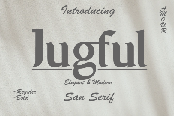 Jugful: A Bold Serif for Business Branding