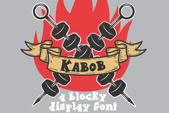Kabob: A Fun Serif Font for Creative Projects