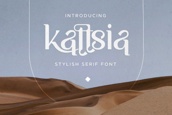 Kattsia: A Serif Font for Real-World Design