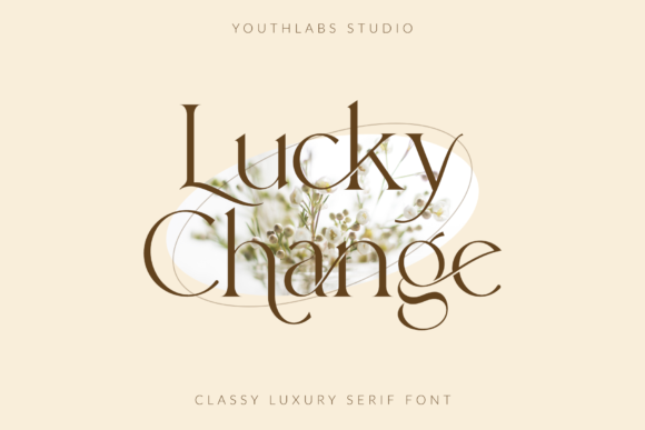 Lucky Change: A Luxurious Serif Font