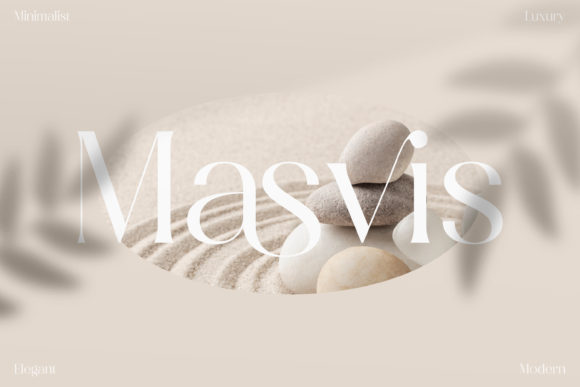Masvis: A Graceful Serif for Creative Projects