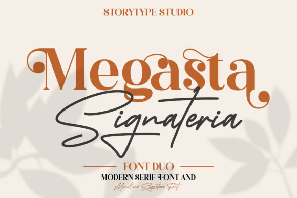 Megasta Signateria: A Charming Serif Font for Creative Projects