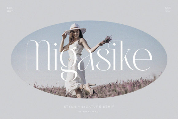 Migasike: A Delicate Serif for Creative Projects