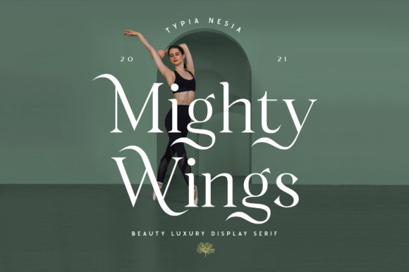 Mighty Wings: A Stylish Serif Font