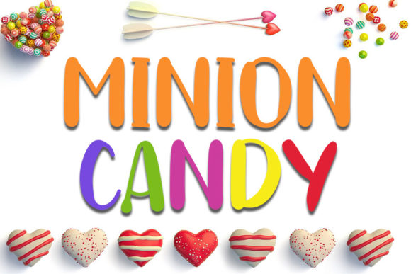 Minion Candy Font for Web Design