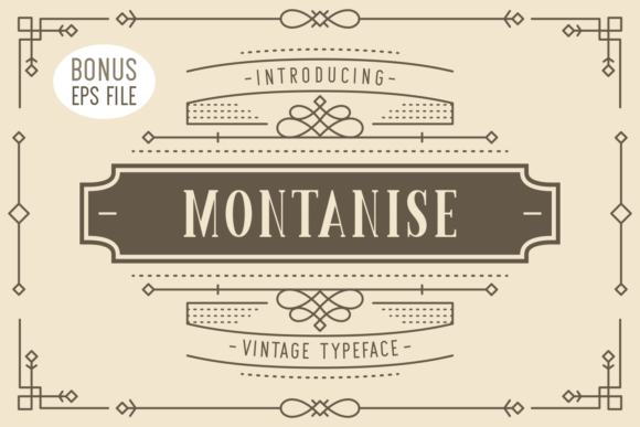 Montanise: A Bold Serif for Business