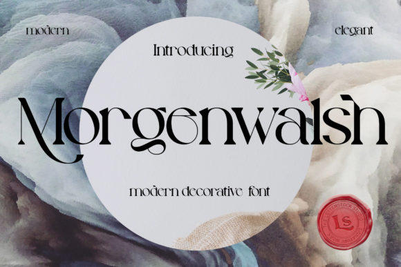 Morgenwalsh: A Stylish Serif Font