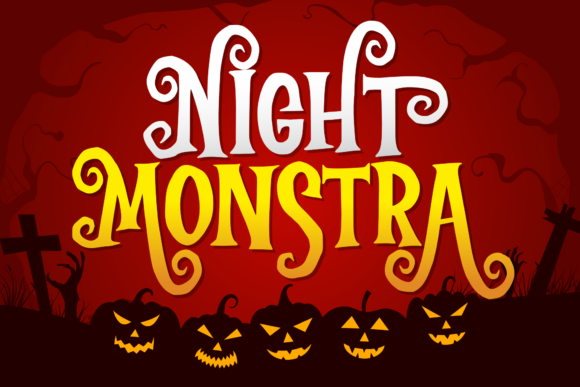 Night Monstra Font for Editorial Design