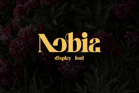 Nobia: A Chic Serif Font for Bold Branding