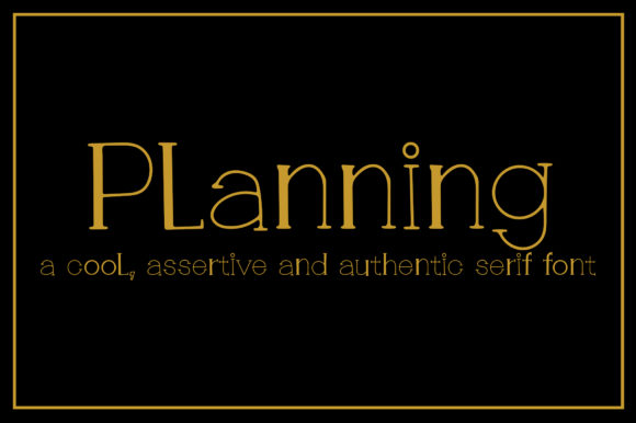 Planning is a cool, assertive, and authentic serif font that brings a touch of sophistication to any project. As a creative consultant who’s helped dozens of small businesses refine their brand identities, I’ve come to appreciate how the right typeface can transform a business from ordinary to unforgettable. Whether it’s a bakery updating its packaging or a café refreshing its menu, the choice of font plays a crucial role in how a brand is perceived. That’s why I’ve been excited to test out Planning on real-world business materials—and I’m happy to say it delivers.