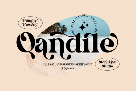 Qandile: A Bold Serif for Impactful Campaigns