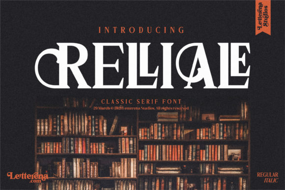 Relliale: A Serif Font for Real-World Design