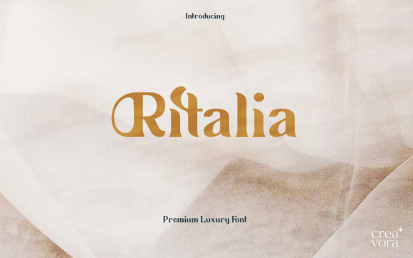 Ritalia: A Luxurious Serif Font for Business