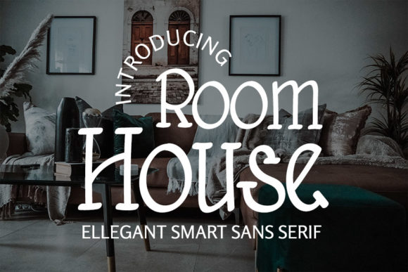 Room House Font for Creative Makers
