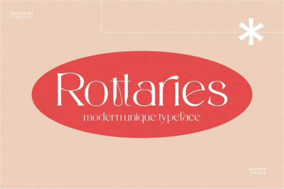 Rottaries: A Versatile Serif Font for Crafters