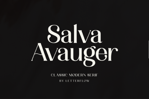 Salva Avauger: A Classic Serif Font
