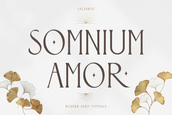 Somnium Amor: A Serif Font for Elegant Design