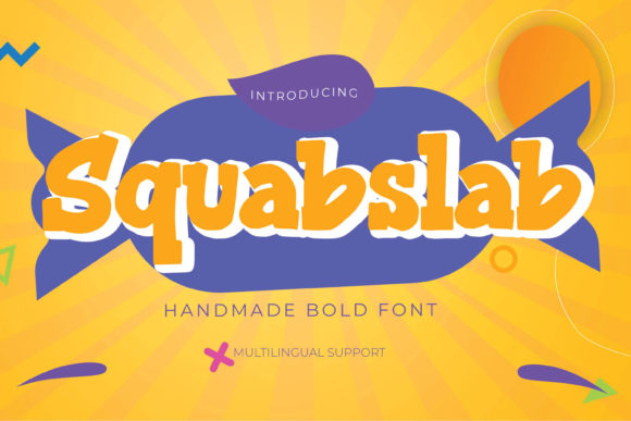 Squabslab: A Serif Font for Creative Makers