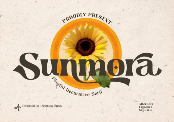 Sunmora: A Stylish Serif Font