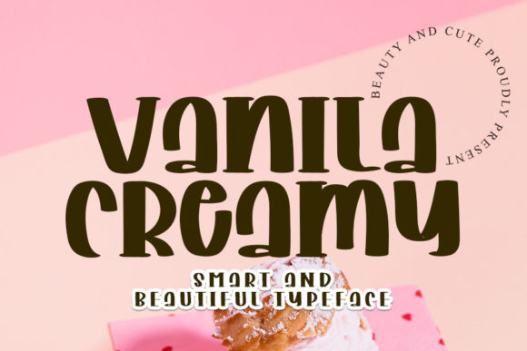 Vanila Creamy: A Font for Polished Branding