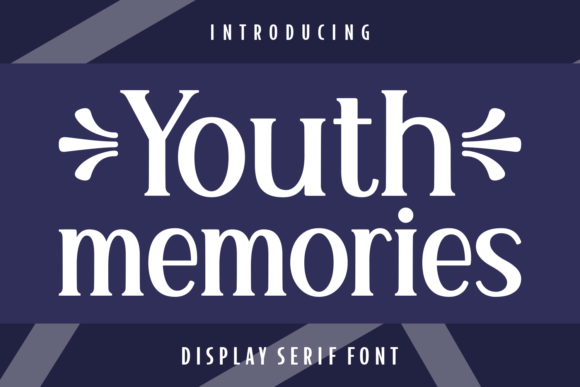 Youth Memories Font for Creative Projects